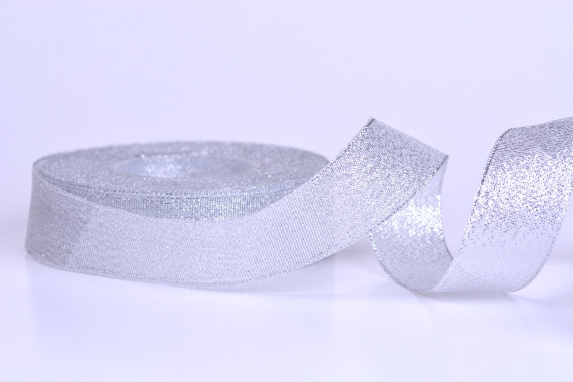 Stuha lurexová šíře 25mm