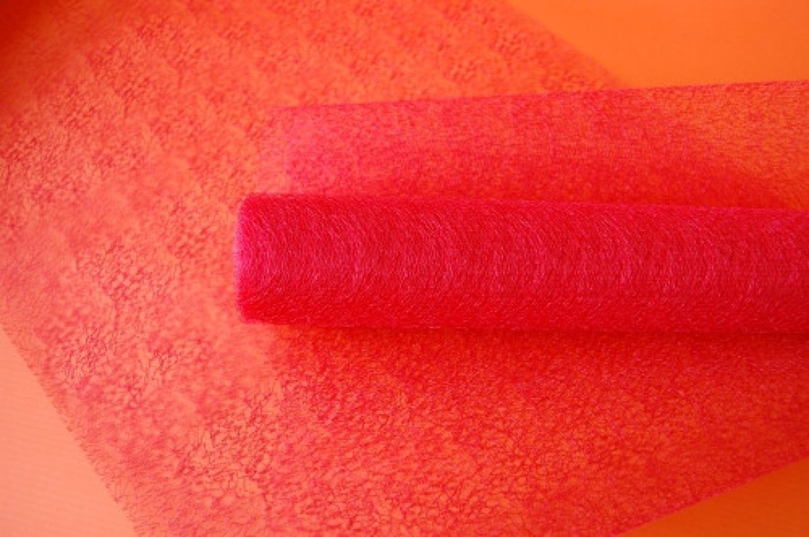 Pavučinka dekorační šíře 39cm návin 8m černá