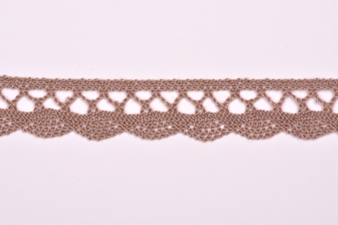 Krajka bavlněná 75099 paličkovaná šíře 18mm bílá