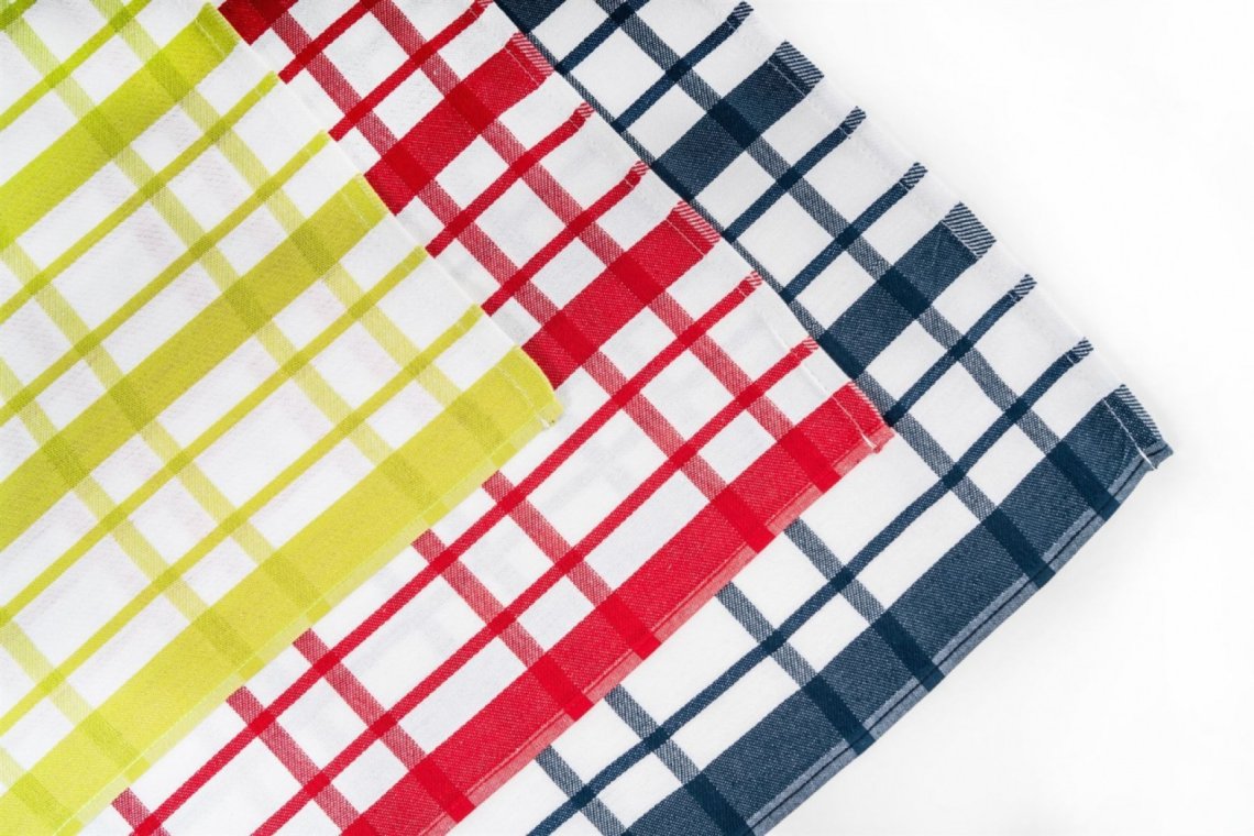 Kuchyňská utěrka 50x70cm karo