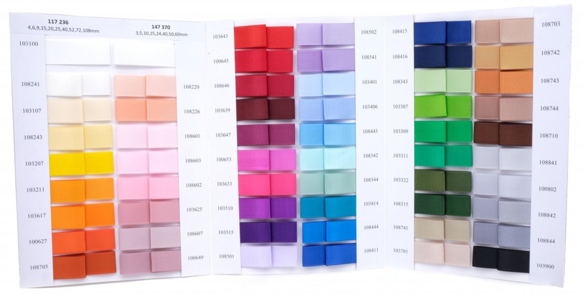 Stuha taftová šíře 52mm svazek 10m