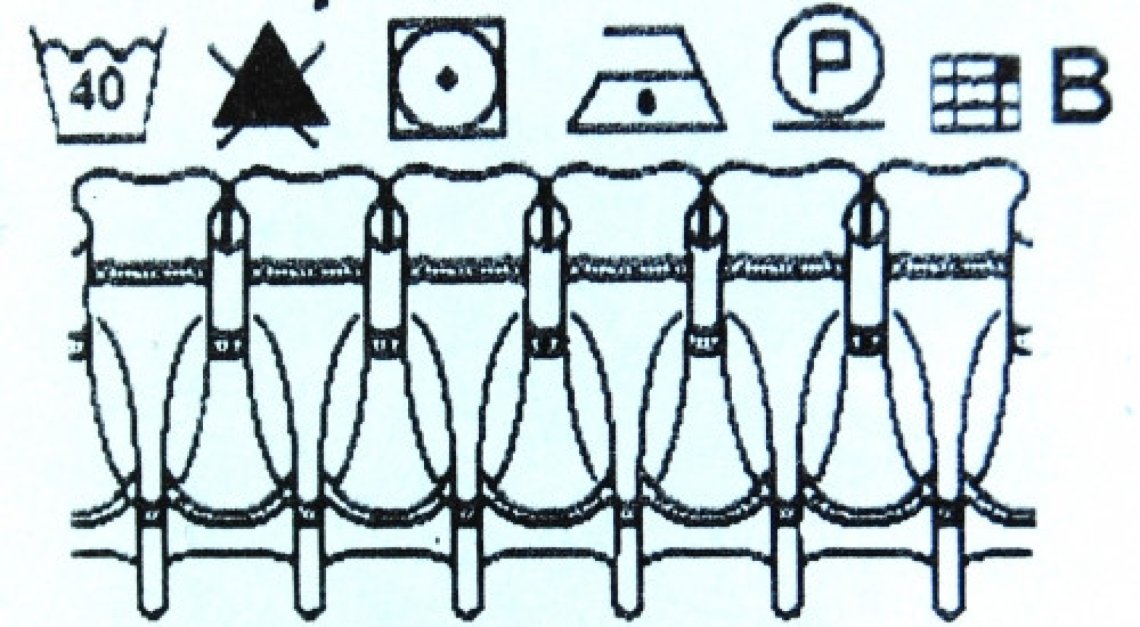 Záclonovka 50mm čirá řasení žabkové 1:2,25
