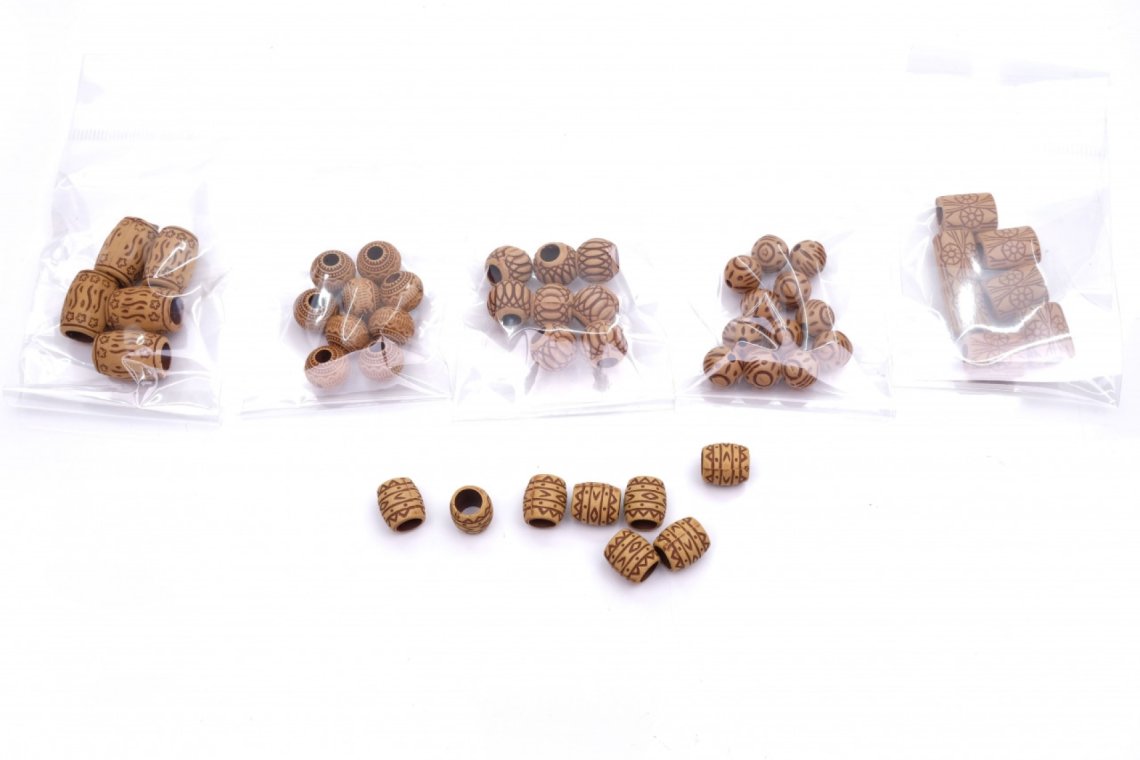 Korálky ozdobné 789 vel.9-16mm balení 5g