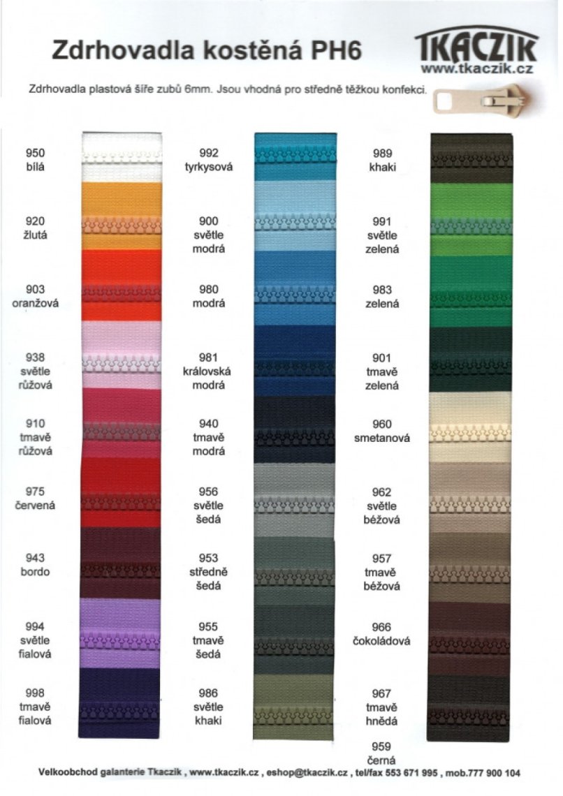 Zdrhovadlo kostěné PH6 65cm dělitelné