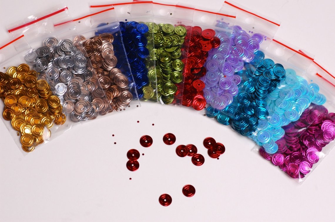 Flitry sypané 714 vel 8mm, balení 3g