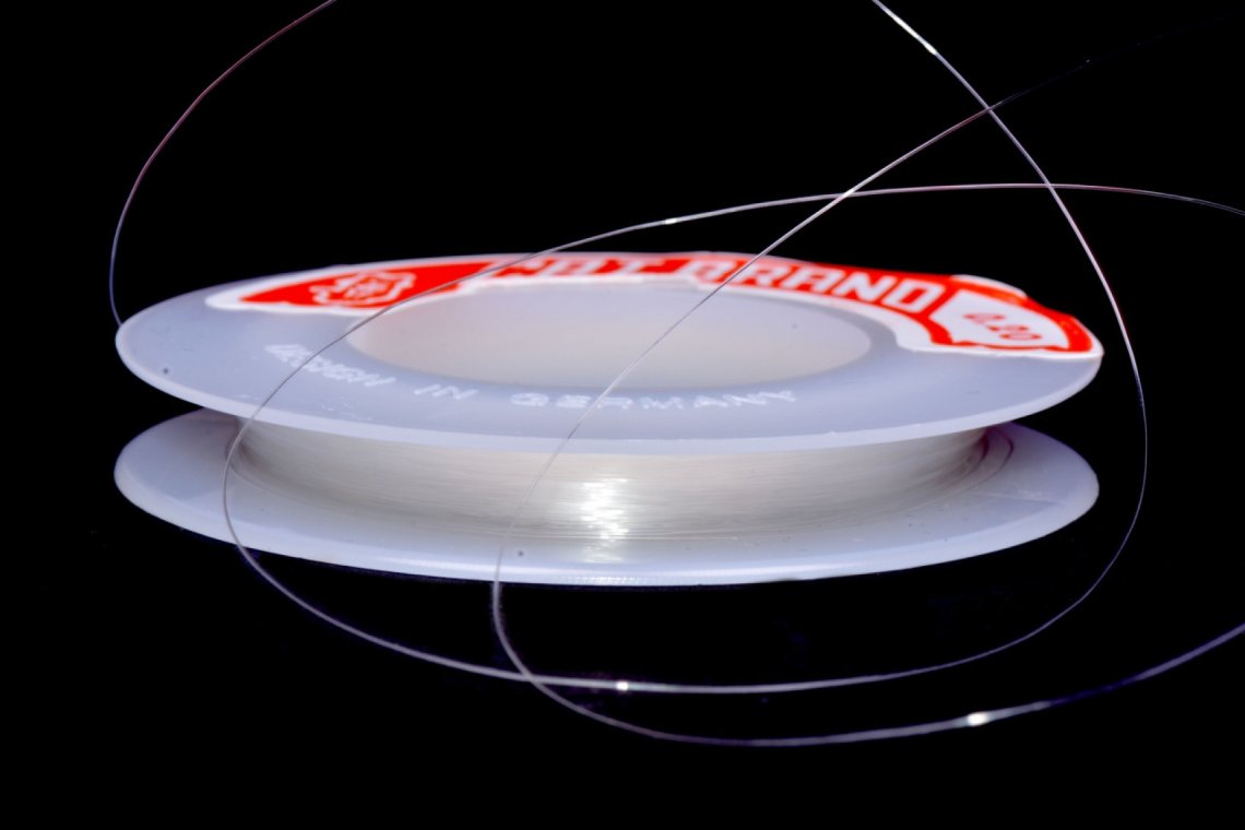 Vlasec silon na korálky návin 90m