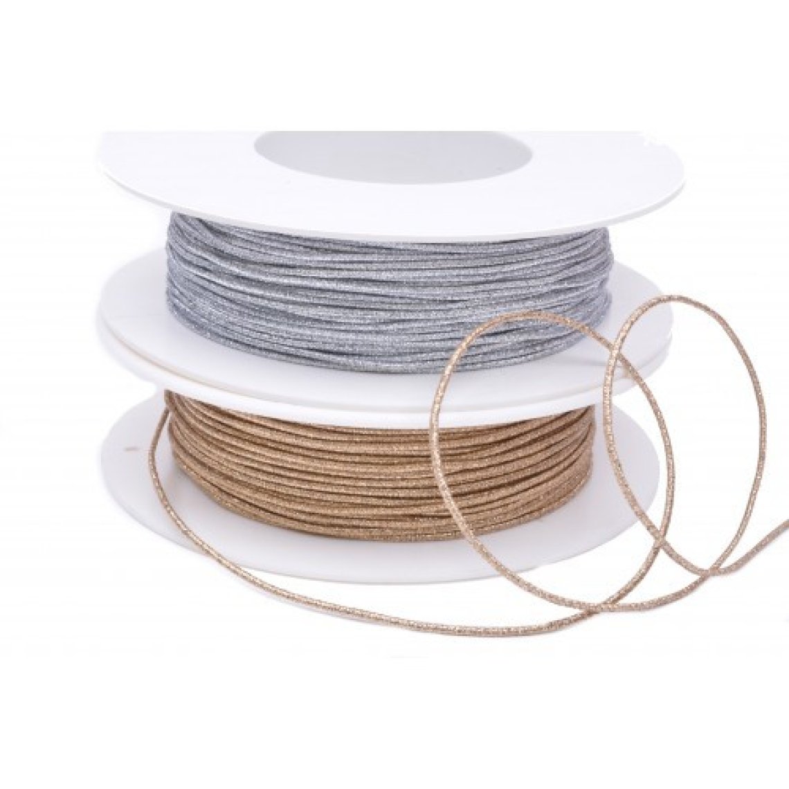 Pruženka klobouková lurex šíře 1,6mm