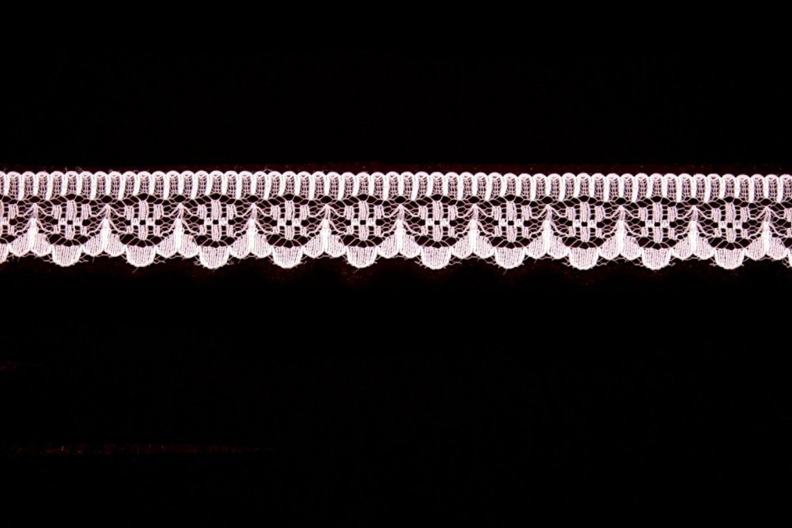 Krajka silonová 0317 šíře 1,7cm černá