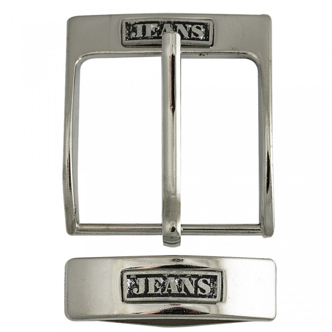 Spona kovová M53 šíře 4cm nikl 2 díly