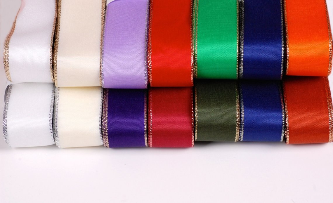 Stuha taftová s rexorem šíře 25mm svazek 10m