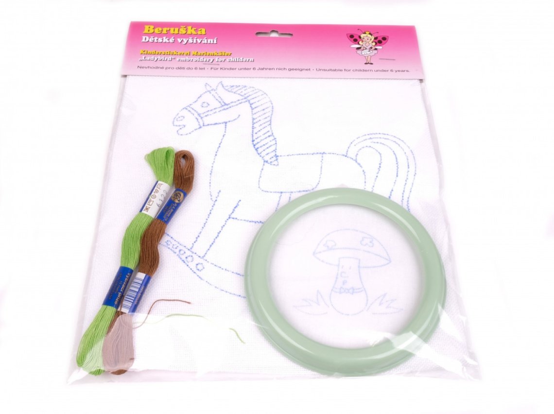 Dětské vyšívání BERUŚKA s rámečkem