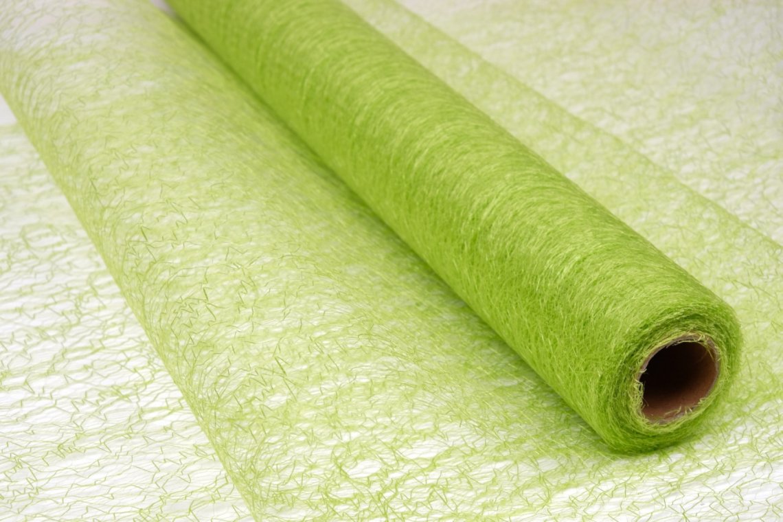 Pavučinka dekorační šíře 39cm návin 8m černá