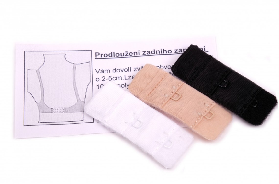 Prodloužení zadního zapínání jednořadé