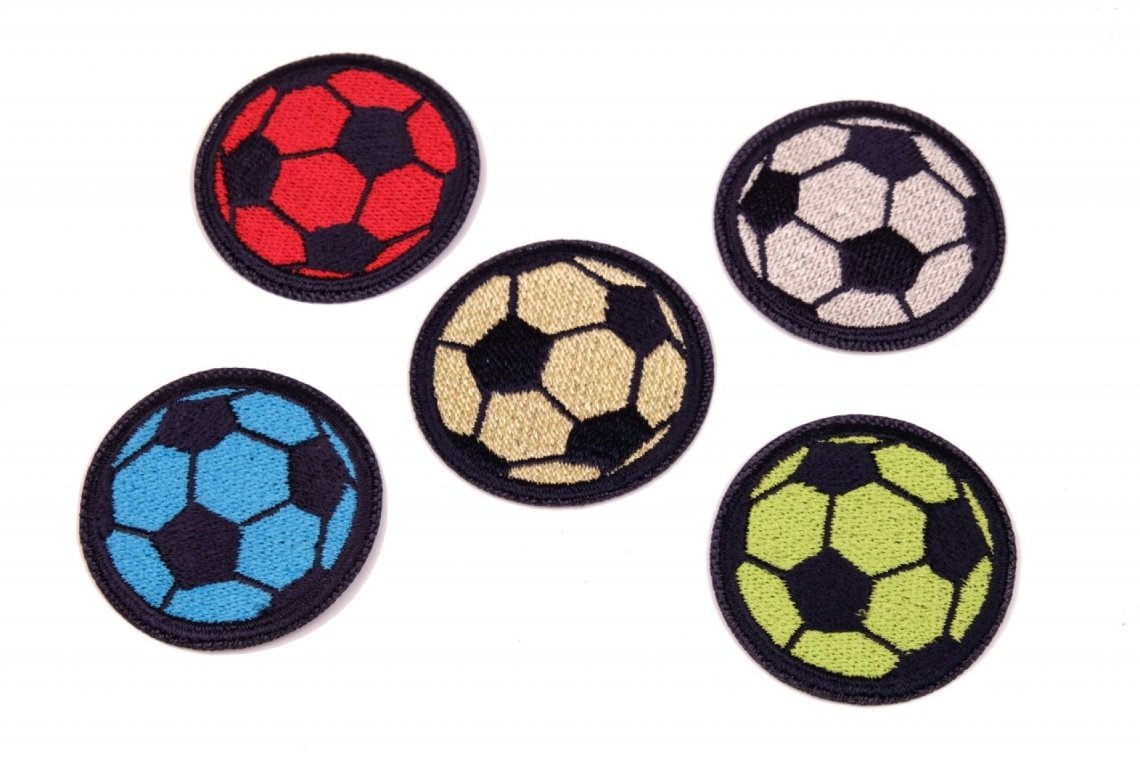Aplikace nažehlovací 4182 fotbalový míč velikost 4cm