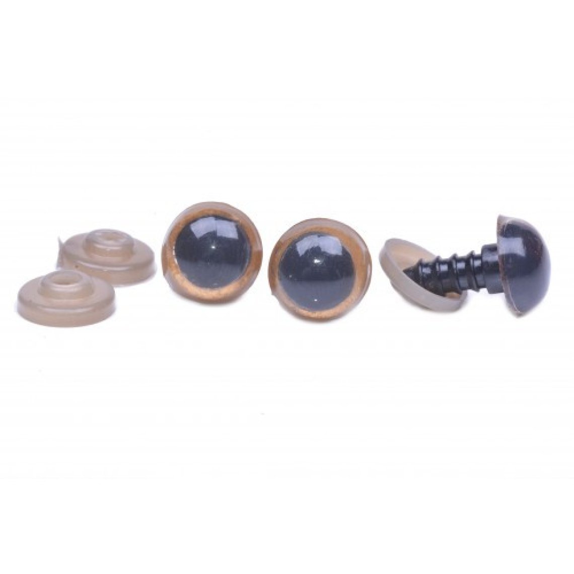 Bezpečnostní oči 12mm zlaté