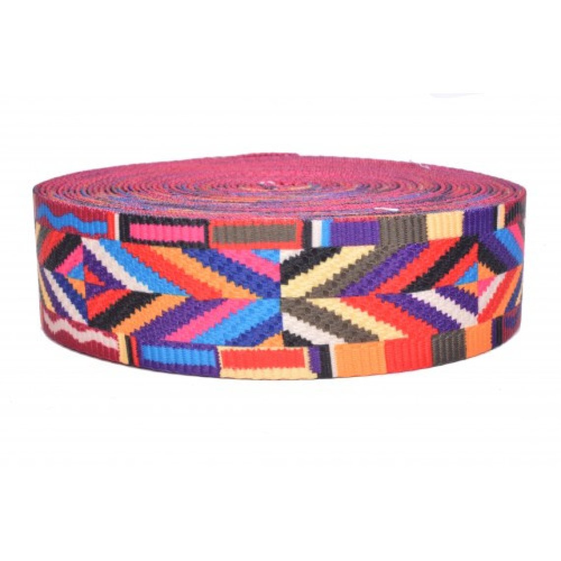 Popruh vzor 02 tkaný šíře 5cm IND