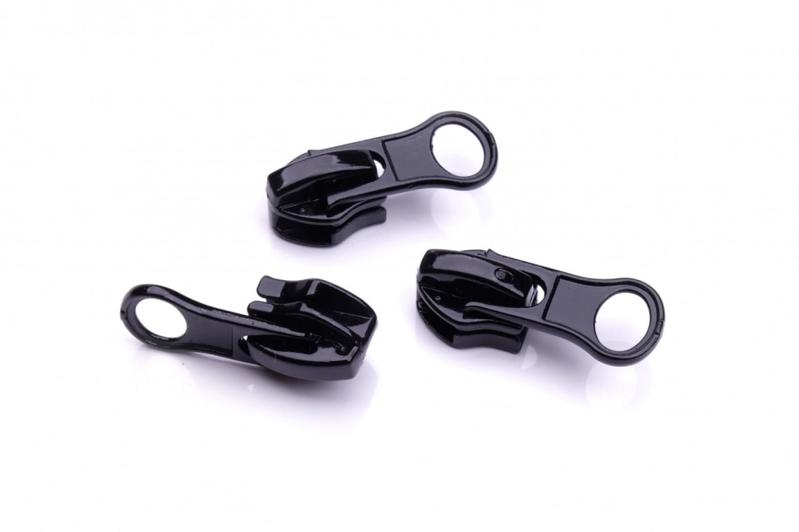 Jezdec voděodolný 7mm autolock na spirálový zip 