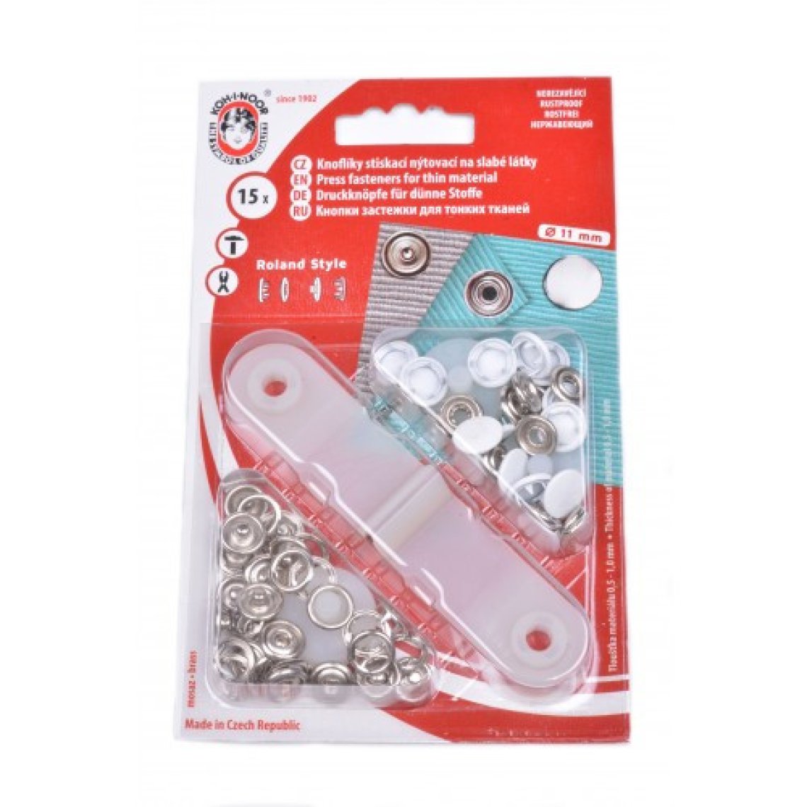 Roland Style Ø11mm karta 15ks LAK 