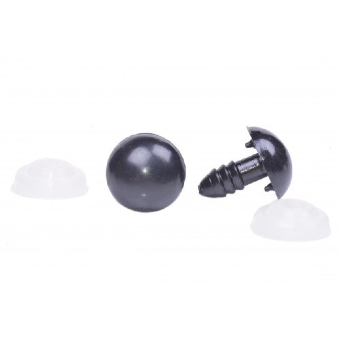 Bezpečnostní oči 12mm černé