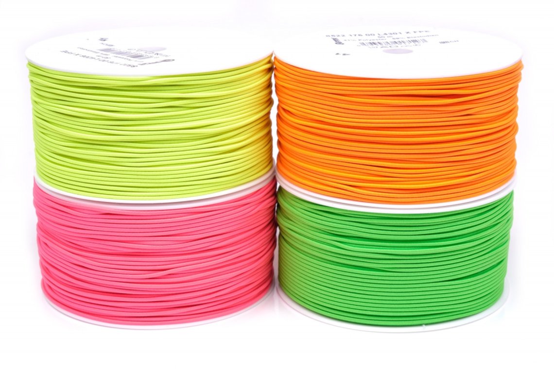 Pruženka klobouková šíře 1,2mm NEON