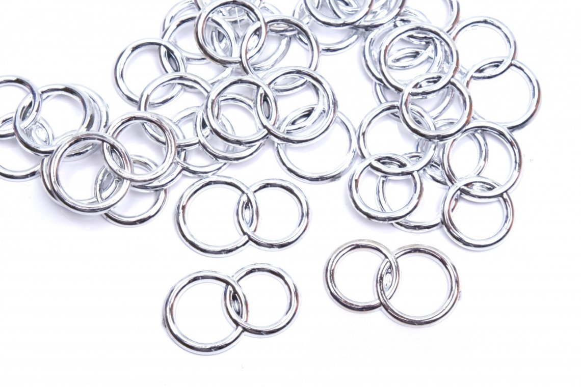 Svatební plastové prstýnky 