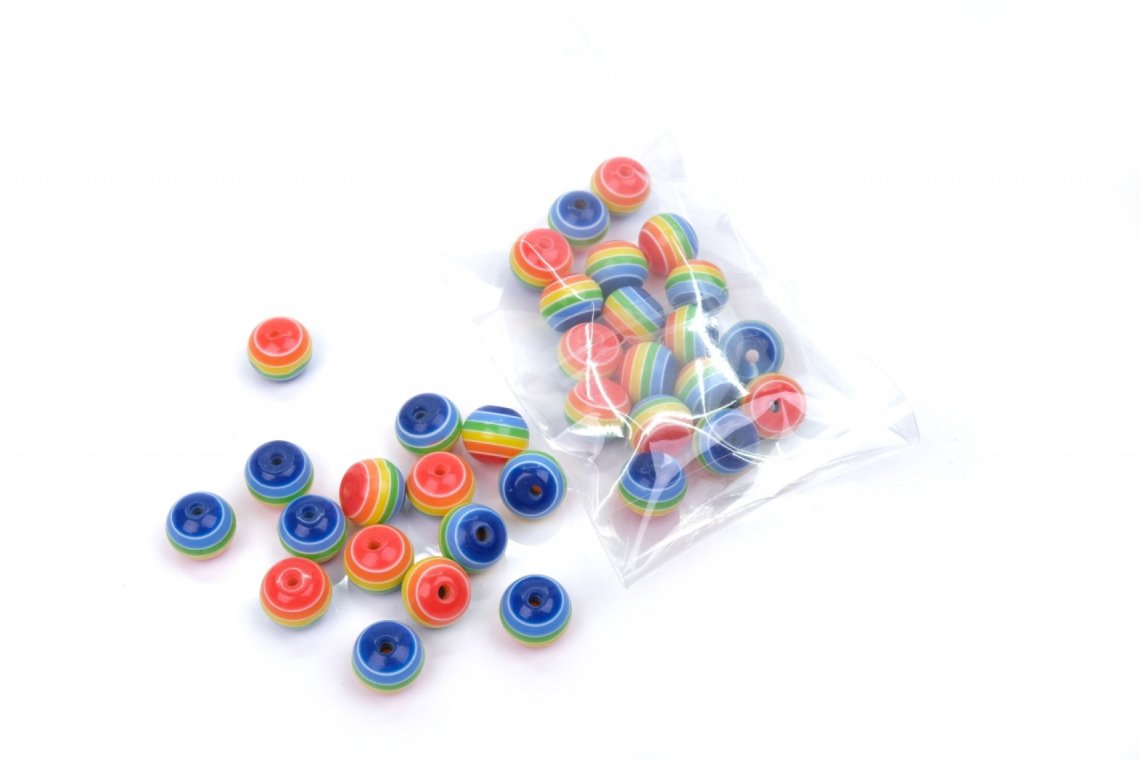 Korálky ozdobné 777 vel.9mm balení 10g