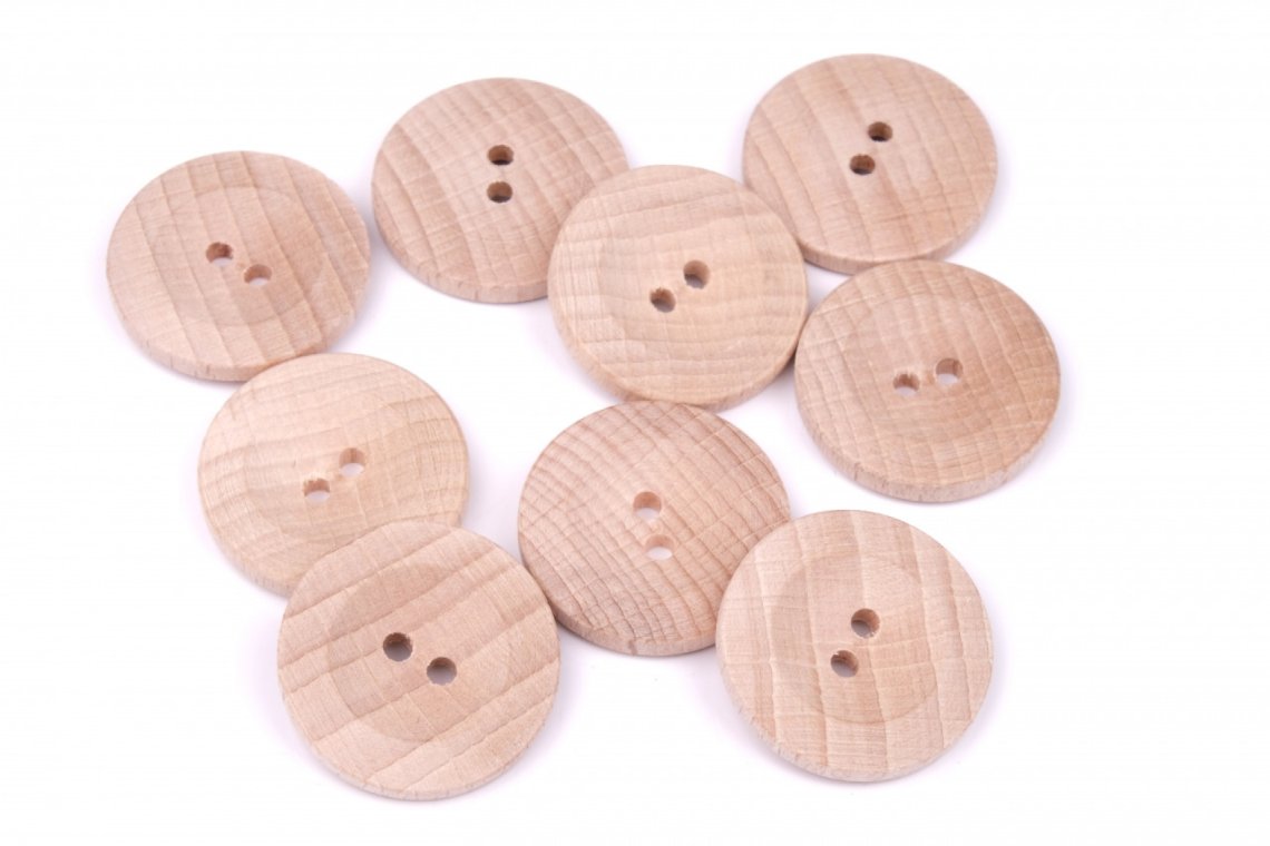 Knoflík dřevěný 1465 vel.44 - 27,9mm