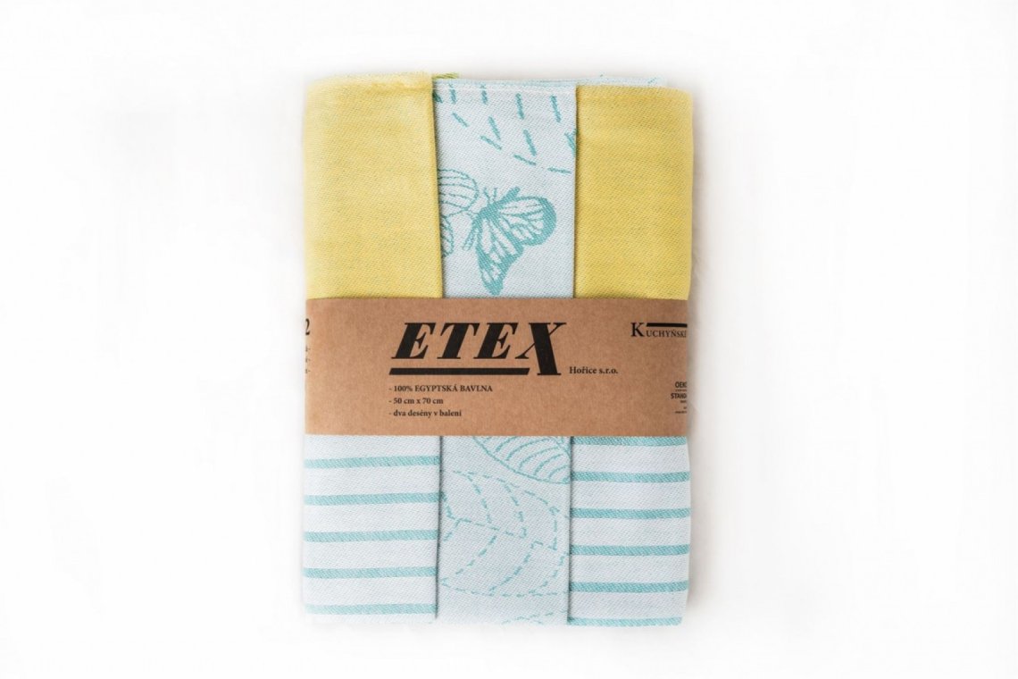 Kuchyňská utěrka 50x70cm žakar 02/A