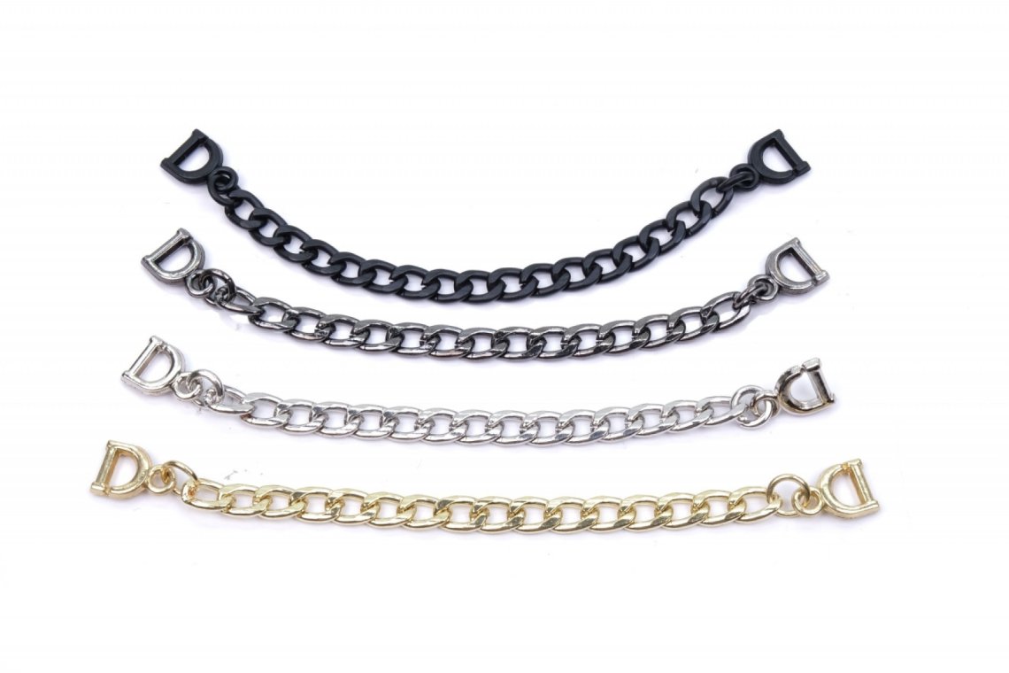 Kovové poutko řetízek LUX