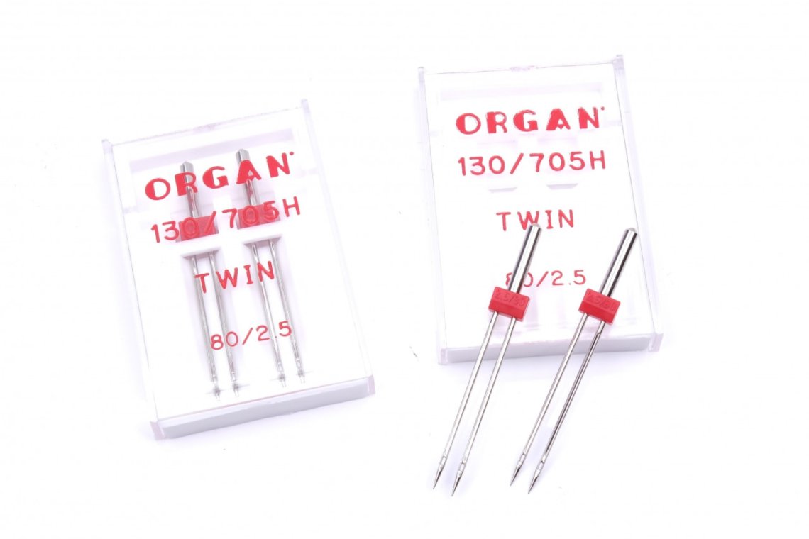 Dvojjehla ORGAN 80/2,5mm 2 jehly