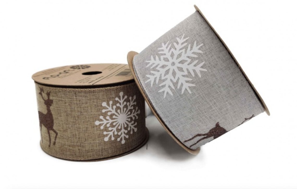 Stuha vánoční fx296 šíře 6cm