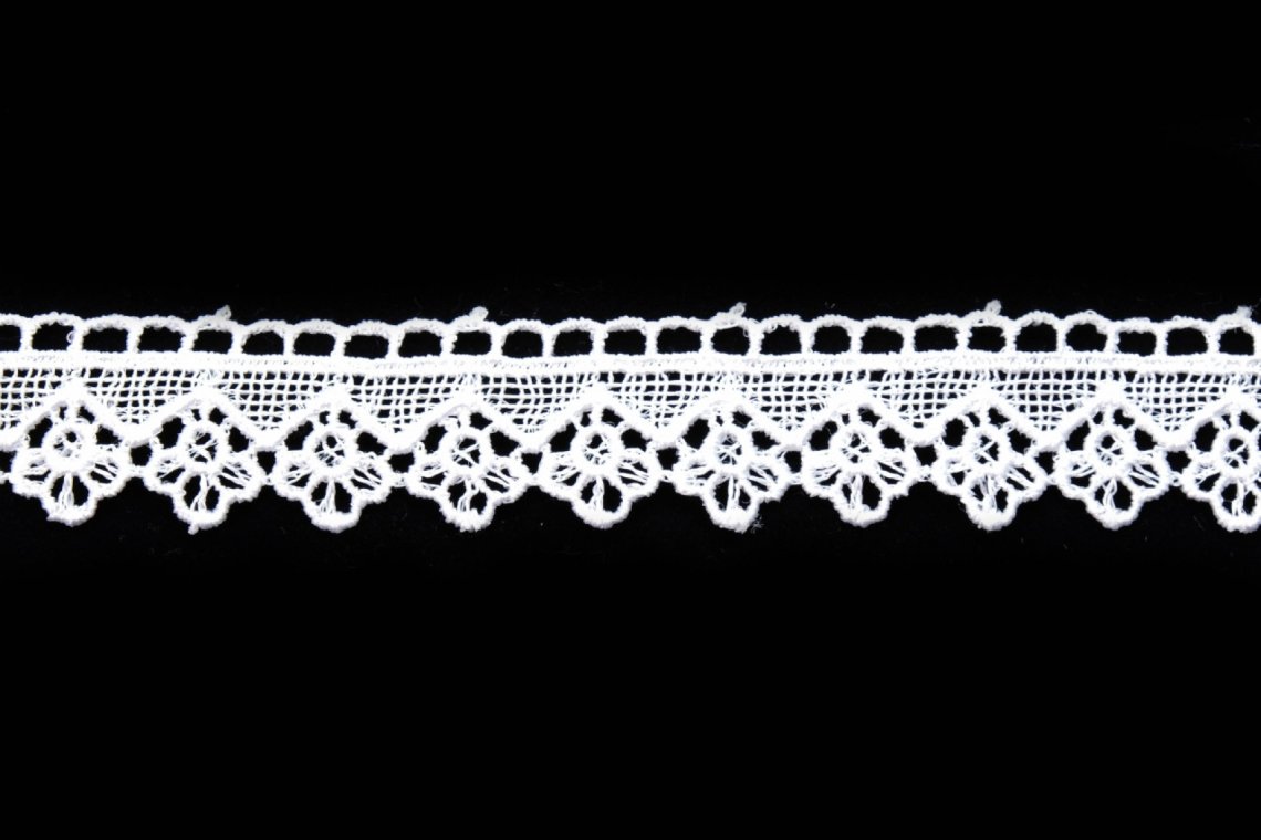Krajka paličkovaná 3373 šíře 2,3cm bílá
